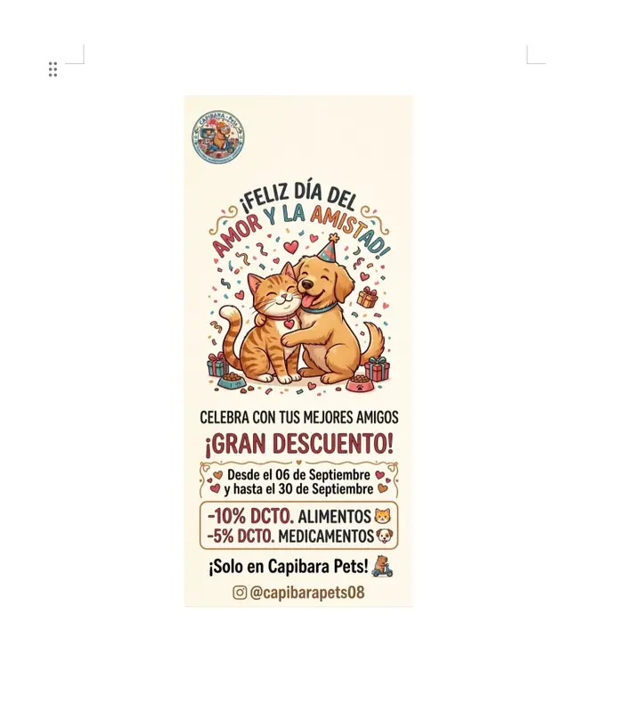 Obtén 10% OFF en Alimentos y 5% OFF en Medicamentos (oferta hasta el 30 de Septiembre de 2026).