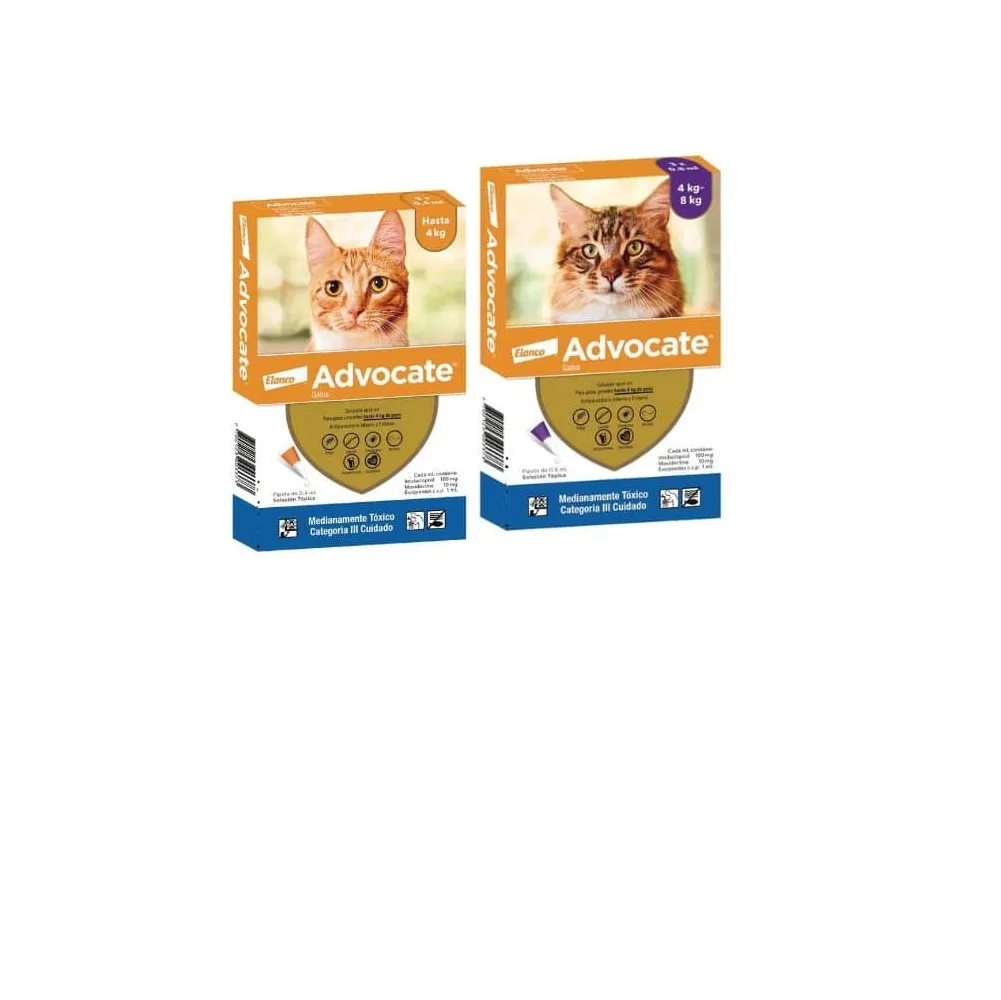 Imagen de Advocate Gatos hasta 4kg