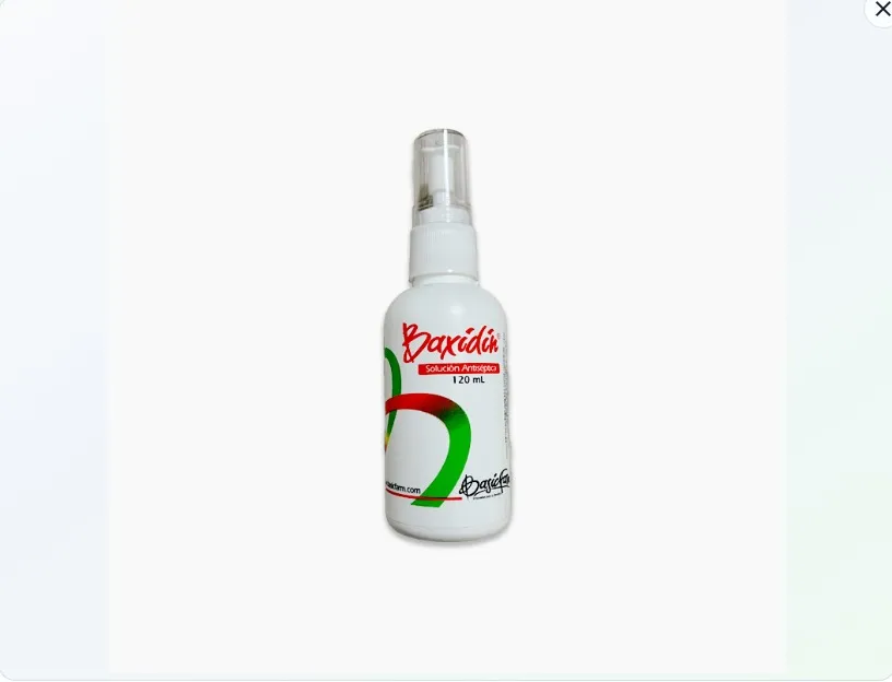 Imagen de Baxidin solución 120 ml (válvula)