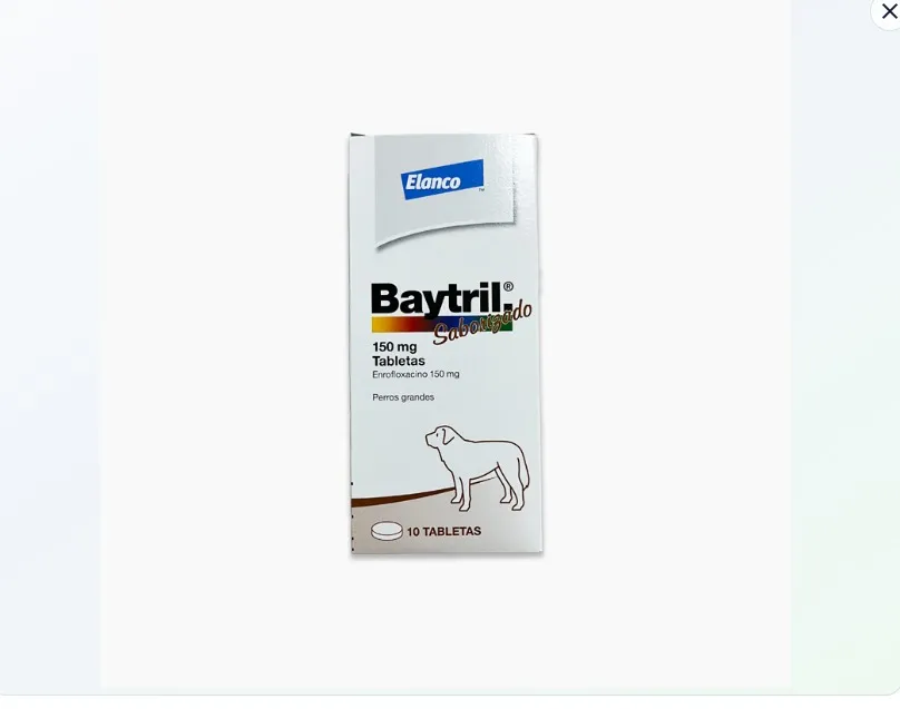 Imagen de Baytril 150 mg.
