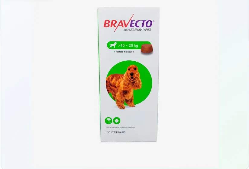 Imagen de BRAVECTO 3M 10 A 20 KG