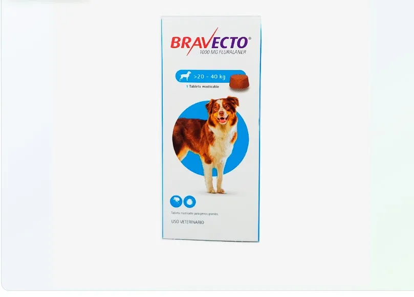 Imagen de BRAVECTO 3M 20 A 40 KG