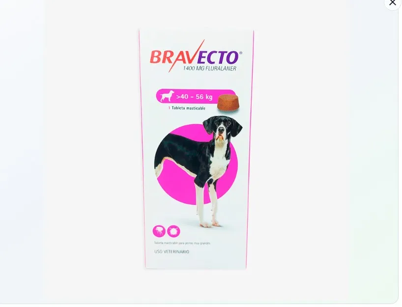 Imagen de BRAVECTO 3M 40 A 56 KG