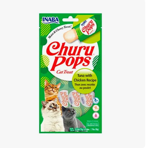 Imagen de Churu Pops Gato Atun y pollo * 4 unidades