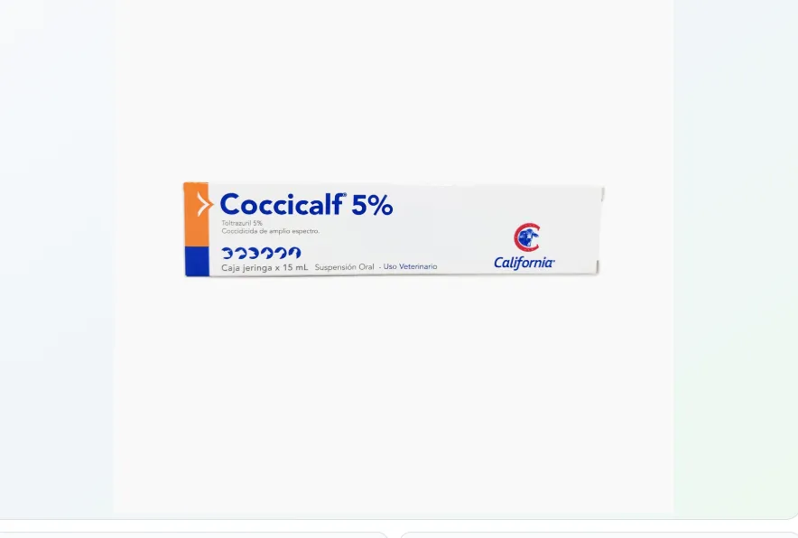 Imagen de Coccicalf 5% Oral * 15 ML