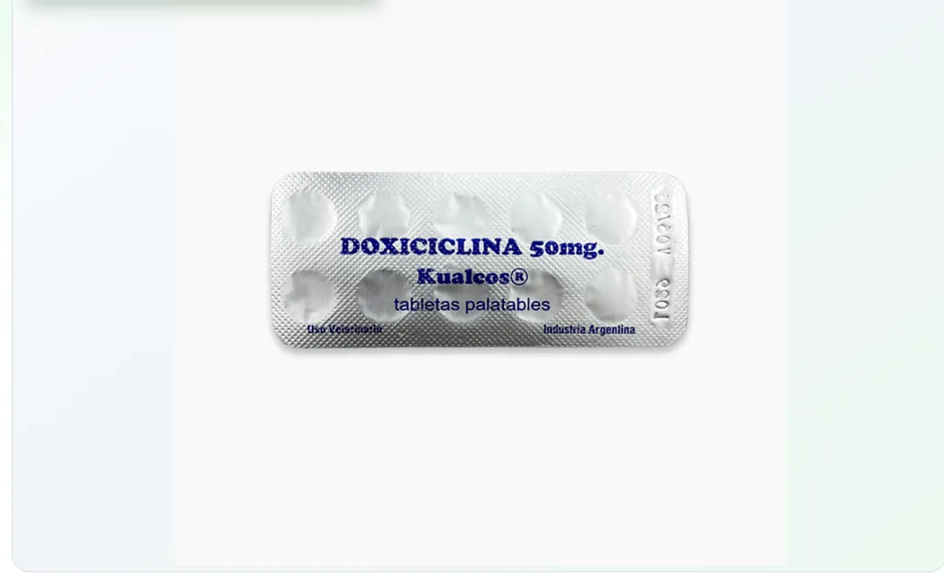 Imagen de DOXICILINA 50 MG BLISTER X 10