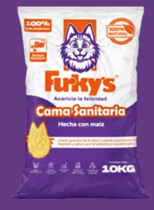 Fotografía del producto: Furky’s ® Arena de Maiz 10kg