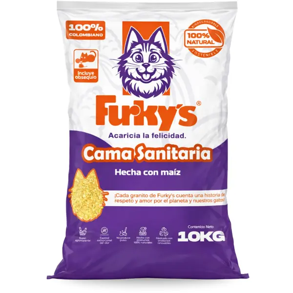 Imagen de Furky’s ® Arena de Maiz 10kg