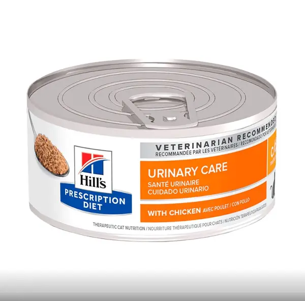 Fotografía del producto: Hills Prescription Diet Gatos Urinary Care c/d Pollo Lata 5.5 Oz