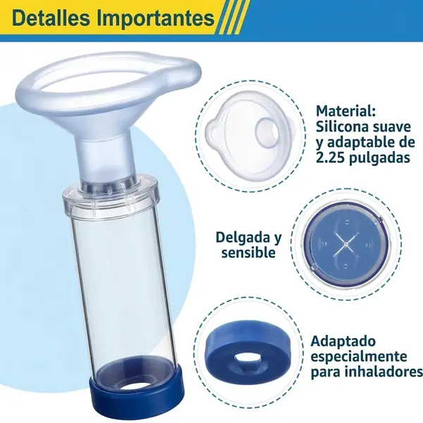 Fotografía del producto: INHALOCAMARA PARA PERROS Y GATOS 2.25 PULGADAS