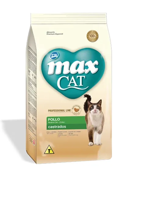 Imagen de Max Comida para Gatos Castrados Pollo 3kg