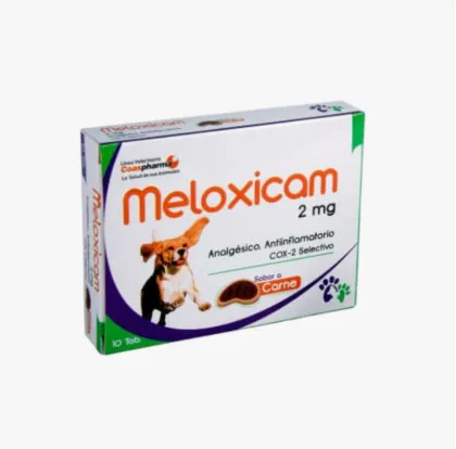 Imagen de Meloxicam 2mg * 10 tab