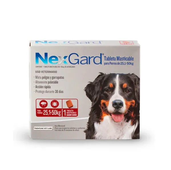 Imagen de Nexgard 25 a 50 kg 1 tableta