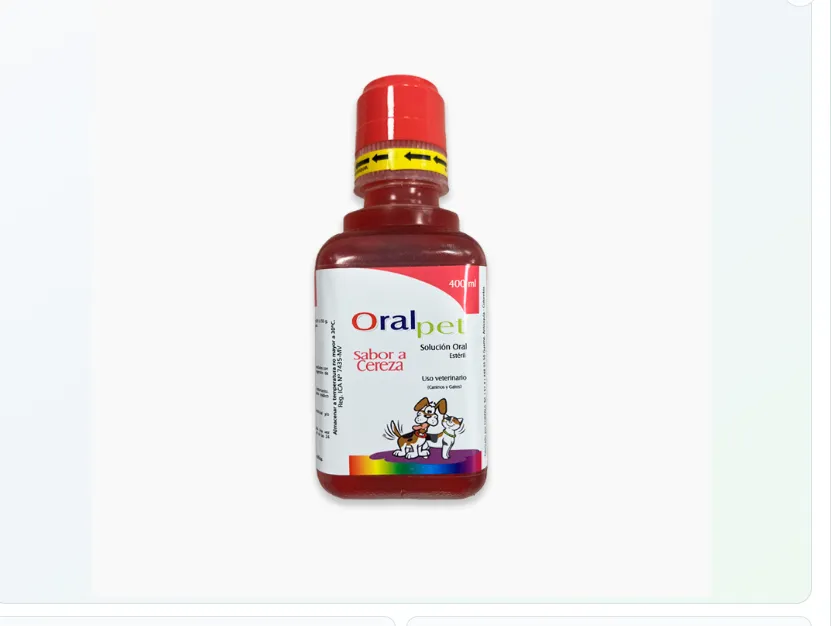 Fotografía del producto: Oral Pet Cereza 400 ml