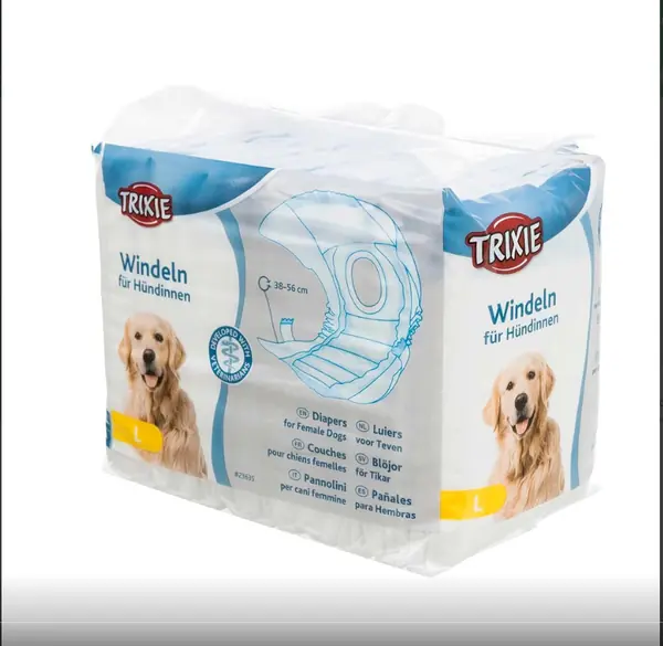Fotografía del producto: Pañales Ultra Absorbentes para Hembras Trixie x 12 Unds Talla L