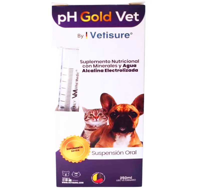 Fotografía del producto: Ph Gold Vet Suplemento Detox 250 ml