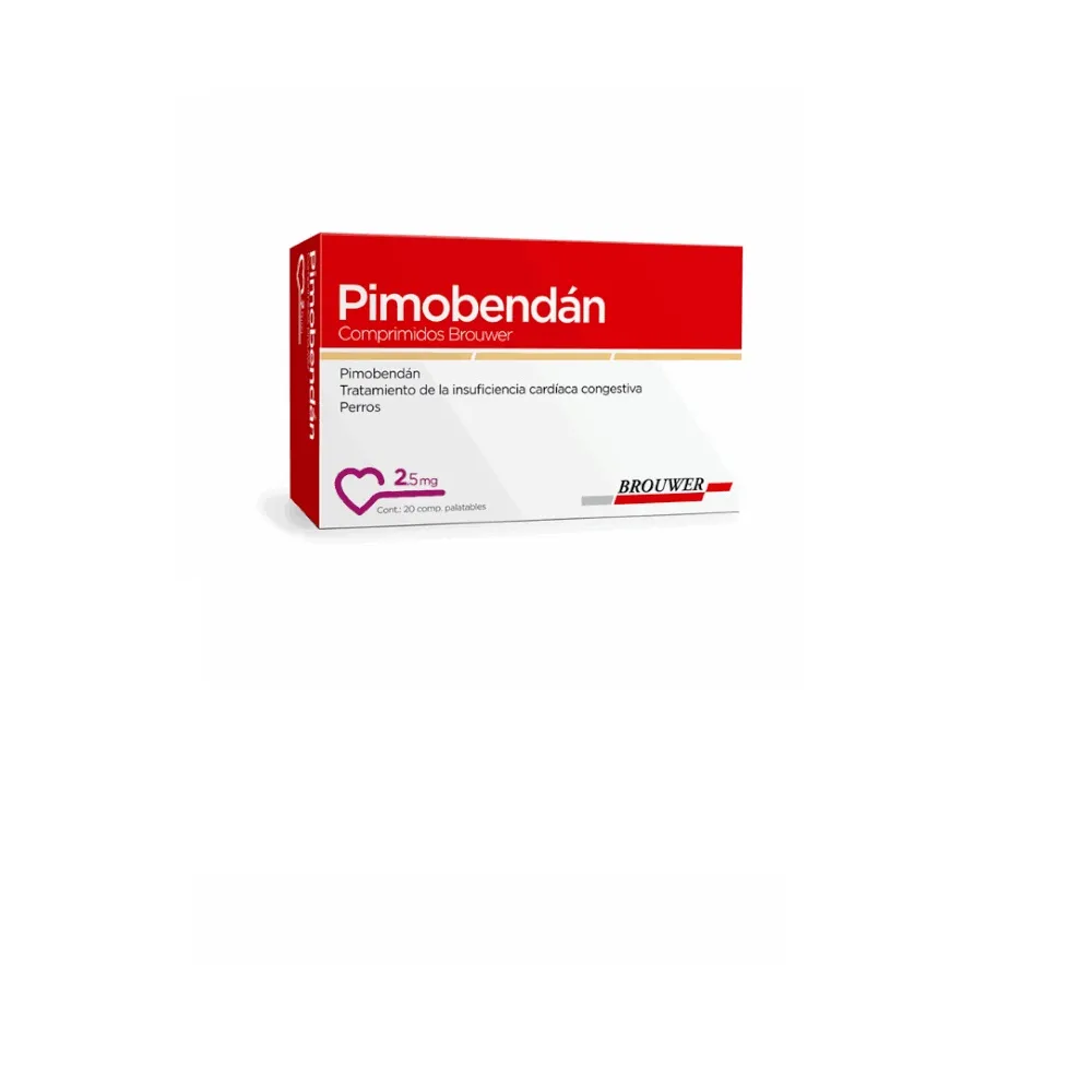 Fotografía del producto: Pimobendan 2.5 mg Blister x 10 tab
