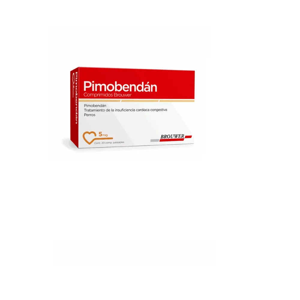 Fotografía del producto: Pimobendan 5 mg Blister x 4 tab